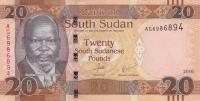 Gallery image for South Sudan p13b: 20 Pounds